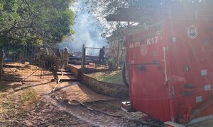 Niño de 3 años incendió la casa de su tía