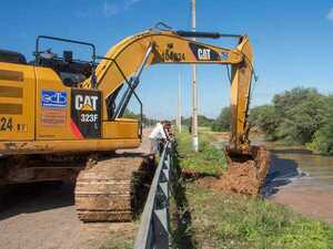 Obras de la Bioceánica refuerzan drenaje contra inundaciones en Mariscal Estigarribia - .::Agencia IP::.