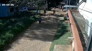 (VIDEO)Excomisario molió a golpes a su sobrina porque no le saludó