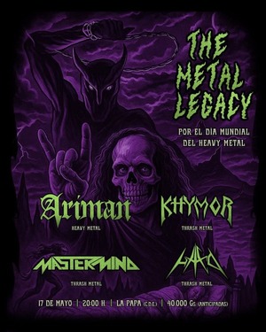 The Metal Legacy – Celebración del Día Mundial Del Heavy Metal en CDE - ADN Digital