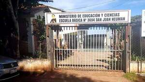 Escuela de PJC: unos 100 niños no tienen pupitres dignos para dar clases - Nacionales - ABC Color