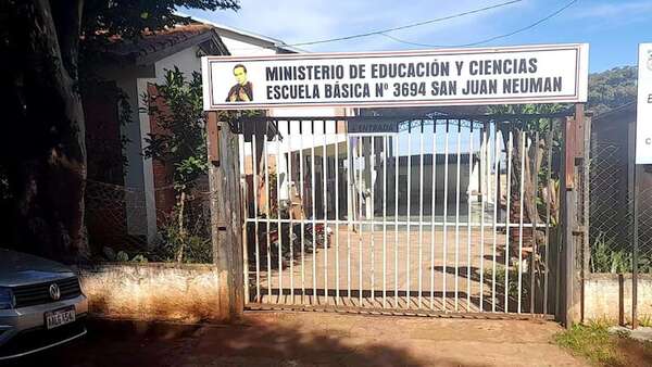 Escuela de PJC: unos 100 niños no tienen pupitres dignos para dar clases - Nacionales - ABC Color