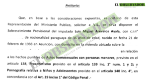 Fiscalía pide sobreseimiento provisional a procesado por abusar de dos adolescentes, hecho que quedó grabado en video  - El Observador