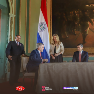 SANTIAGO PEÑA TOMA JURAMENTO A JUAN ALBERTO BAIARDI COMO EMBAJADOR EN COLOMBIA PESE A CONTROVERSIAS - TVS