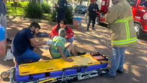 Adolescentes le prendieron fuego a un señor de 57 años en plaza de Pedro Juan