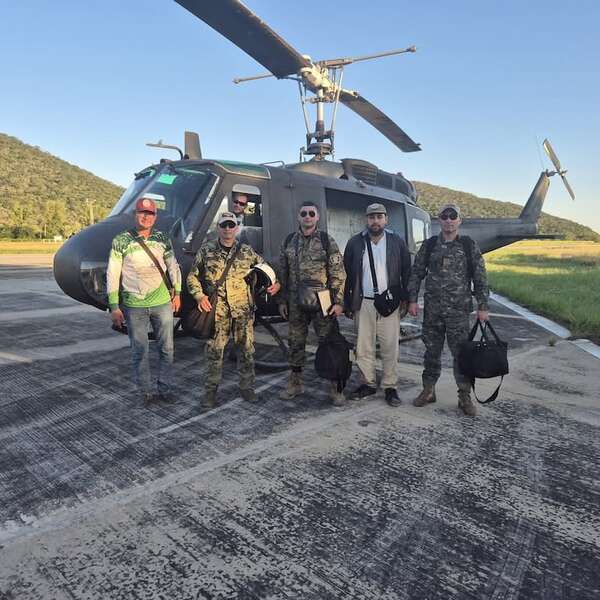 Sentimos la protección de María Auxiliadora, dijo un sobreviviente de la caída de helicóptero en el Chaco - Noticias del Chaco - ABC Color