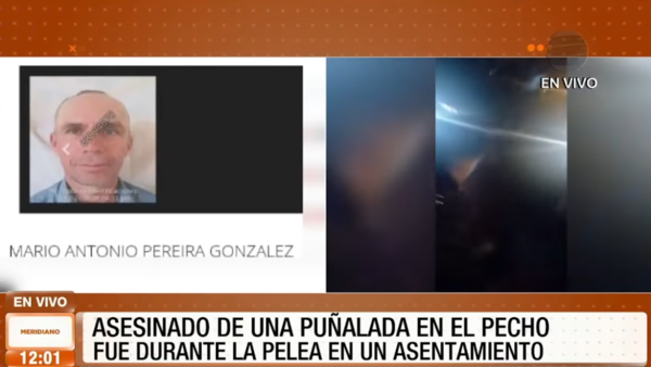 Asesinado de una puñalada en el pecho