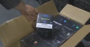 La Nación / Incautan millonario cargamento de cigarrillos electrónicos en Presidente Franco