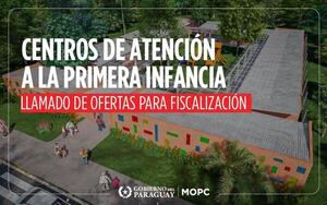 Recibirán ofertas para fiscalización de Centros de Atención Integral a la Primera Infancia