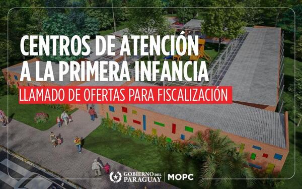 Recibirán ofertas para fiscalización de Centros de Atención Integral a la Primera Infancia