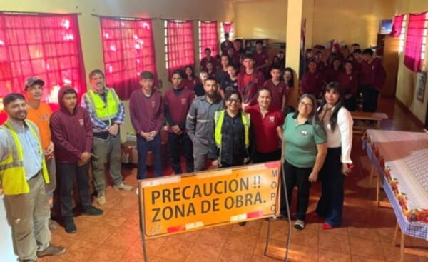 Promueven la seguridad vial en zonas de obras en Mbaracayú