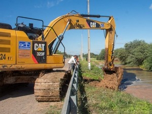 Obras de la Bioceánica refuerzan drenaje contra inundaciones en Mariscal Estigarribia - ADN Digital