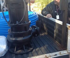 Consiguen nuevo motor que evitará derrame de cloaca