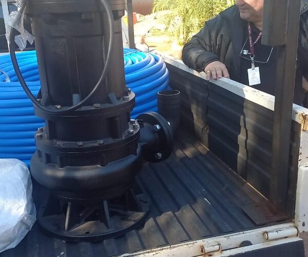 Consiguen nuevo motor que evitará derrame de cloaca
