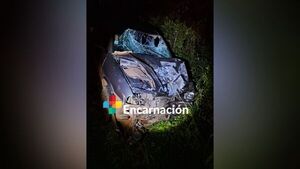 Grave accidente en Jesús deja a motociclista en grave estado.