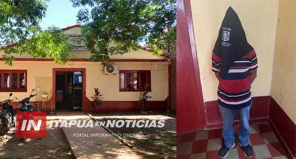 DETUVIERON A SUJETO CON ÓRDENES DE CAPTURA PENDIENTES EN ENCARNACIÓN
