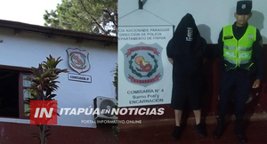 HOMBRE FUE DETENIDO POR SUPUESTAMENTE HOSTIGAR A SU EX PAREJA