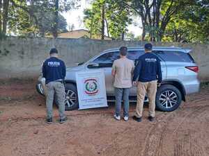 Detienen a Brasileño y Recuperan Lujosa Camioneta Robada en Pedro Juan Caballero.