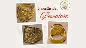 Vaticano revela cómo será el Anillo del Pescador que tendrá el papa León XIV