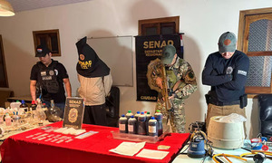 Narcolaboratorio en Minga Guazú: detienen a un chino con metanfetamina - OviedoPress