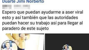 Le pidió 500 mil a cambio de no publicar fotos de su "coso"