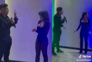 Él celebraba su cumple, en un momento llamó a su esposa al escenario y explotó: “zorra, lo sé todo”