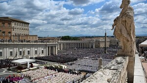 Más de 100.000 personas en el Vaticano para la misa de inicio de pontificado de León XIV