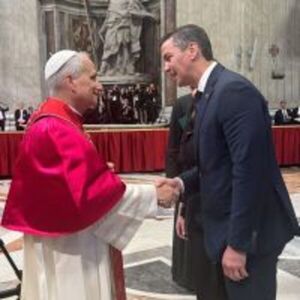 El presidente Santiago Peña participó de la entronización del Papa León XIV en el Vaticano :: Presidencia de la República del Paraguay