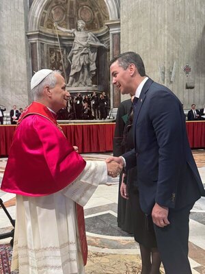 Peña pidió a León XIV que siempre le tenga en su corazón al Paraguay - 1000 Noticias
