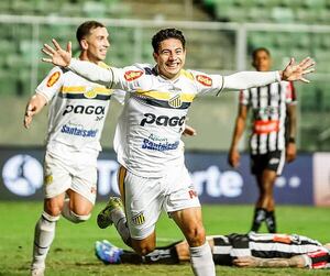 Kure’i Ruiz anota en el Brasileirão B - Fútbol - ABC Color