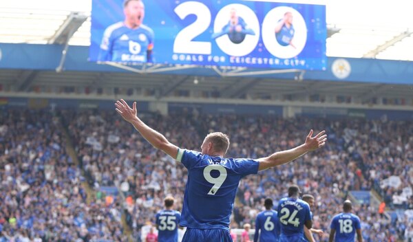 Versus / Jamie Vardy se despide del Leicester con 200 goles en 500 partidos