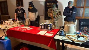 Fiscal imputa a ciudadano chino detenido en laboratorio de droga sintética en Alto Paraná