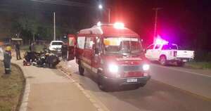 Cinco accidentes de motociclistas en un solo día alarman a Caacupé - Nacionales - ABC Color