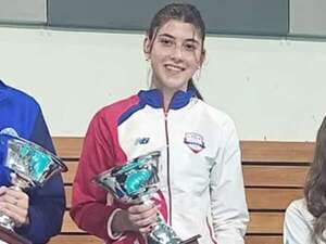 Esgrima: Janine Hanspach se corona campeona en la Maratón de Espada - Polideportivo - ABC Color