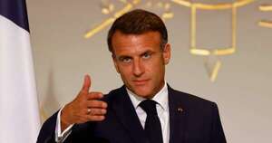 La Nación / Macron alienta a Putin a “demostrar que quiere la paz” aceptando la llamada con Trump