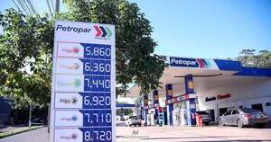 La Nación / El precio de los combustibles en el país es un 15 % menor al de Clorinda y Foz de Iguazú