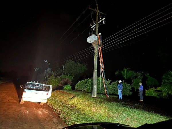 Temporal genera más de 2.600 reclamos por cortes eléctricos