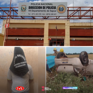 Sucesos Policiales en Encarnación y Alrededores: Un Día de Intervenciones y Tragedias - TVS