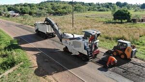 Reparación de la Ruta PY01: siguen tareas en zonas críticas que conectan cuatro ciudades - .::Agencia IP::.