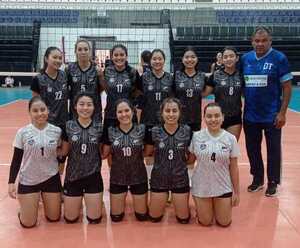 Triunfo colonista en único juego femenino de voley sala de primera - La Tribuna