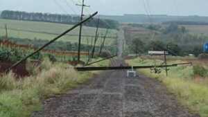 A contrarreloj, ANDE busca reponer energía eléctrica en Colonias Unidas