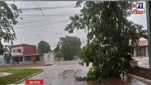 Tormenta causó daños en Paraguarí y otras localidades
