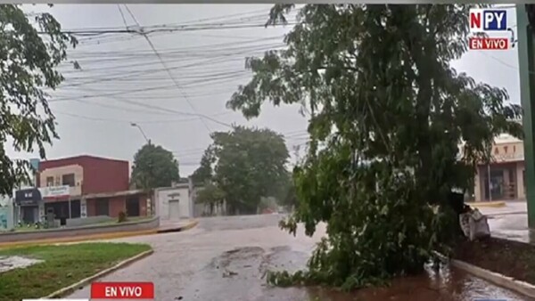 Tormenta causó daños en Paraguarí y otras localidades