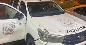 La Nación / Asunción: un hombre disparó contra una patrullera para evitar ser apresado por robo