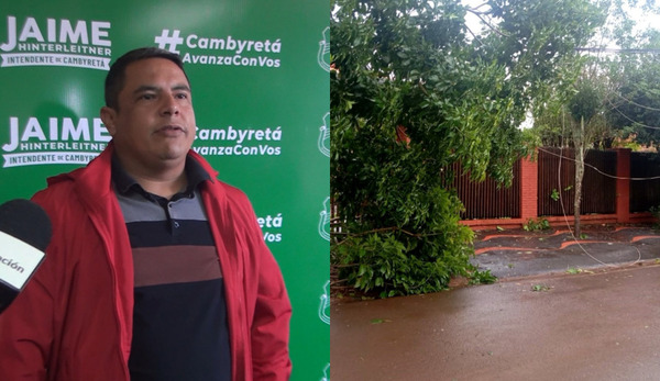 Temporal en Cambyretá deja cerca de 65 familias afectadas: Municipalidad coordina asistencia y aguarda apoyo nacional