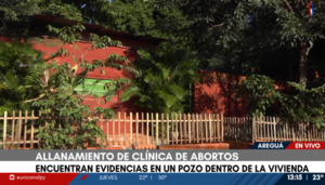 Una comitiva fiscal allanó una supuesta clínica de abortos | Unicanal