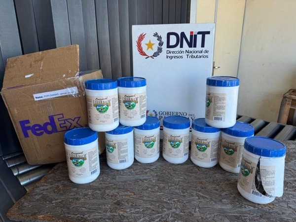 Detectan presunta marihuana oculta entre cremas corporales procedente de Miami - ADN Digital