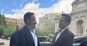 La Nación / Latorre conversó con titular del Partido VOX de España sobre próximo Foro Madrid en Asunción