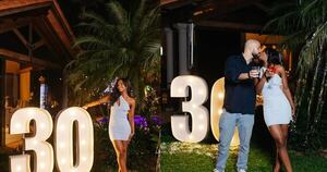 La Nación / Brandi KW, la tiktoker bahameña, festejó su cumpleaños número 30 en Paraguay
