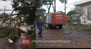 MUNICIPALIDAD DE CAMBYRETÁ BRINDA ASISTENCIA URGENTE A FAMILIAS AFECTADAS